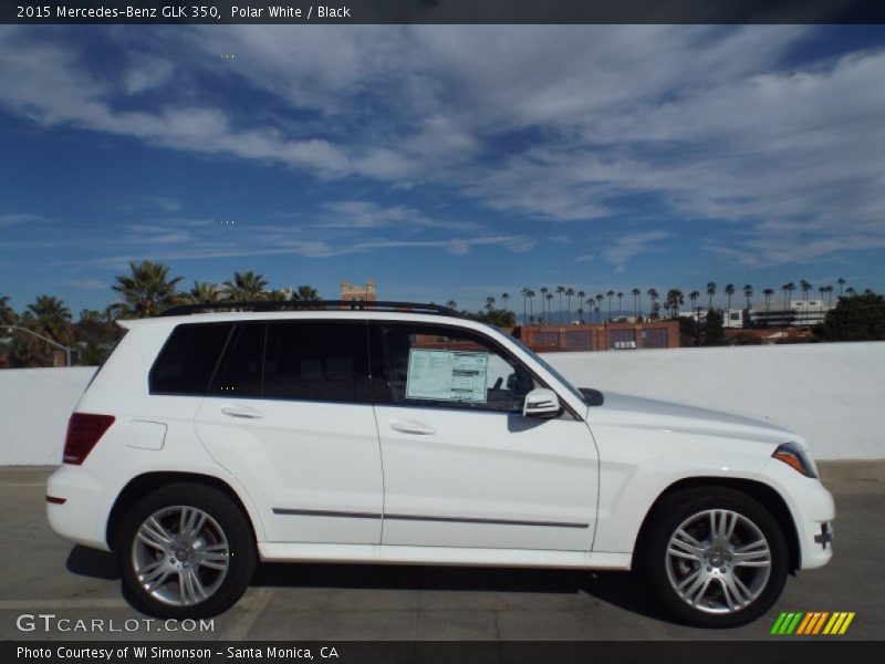 Polar White / Black 2015 Mercedes-Benz GLK 350