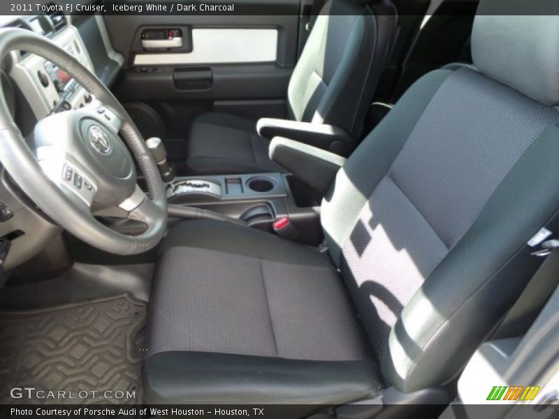 Iceberg White / Dark Charcoal 2011 Toyota FJ Cruiser