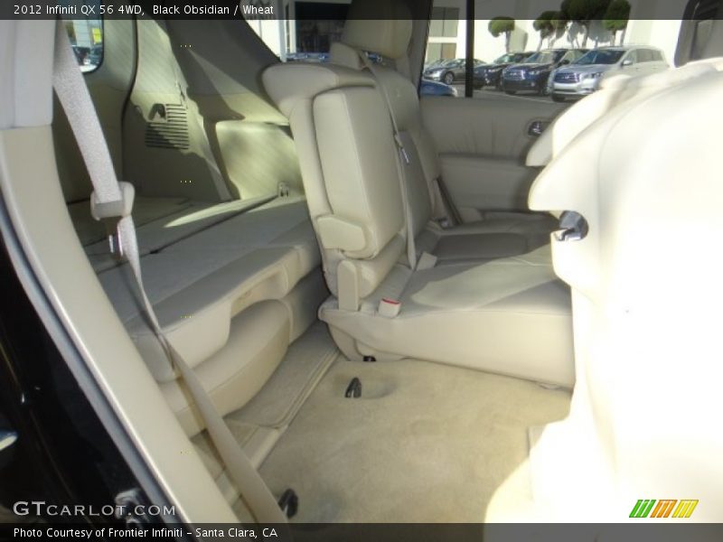 Black Obsidian / Wheat 2012 Infiniti QX 56 4WD