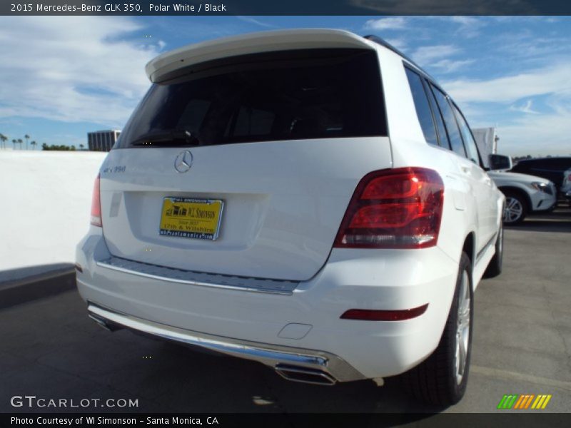 Polar White / Black 2015 Mercedes-Benz GLK 350