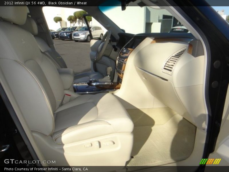 Black Obsidian / Wheat 2012 Infiniti QX 56 4WD