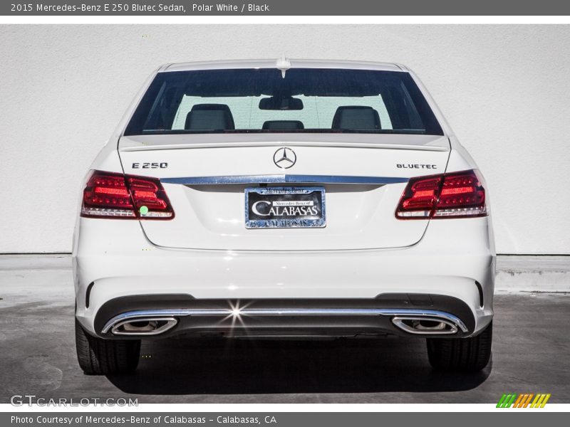 Polar White / Black 2015 Mercedes-Benz E 250 Blutec Sedan
