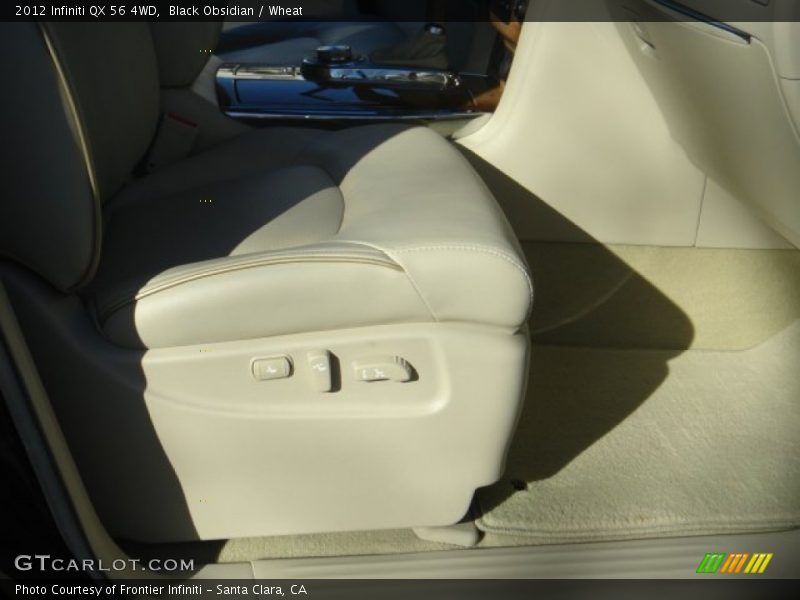 Black Obsidian / Wheat 2012 Infiniti QX 56 4WD