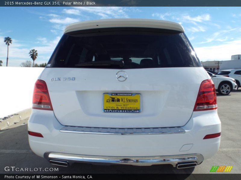 Polar White / Black 2015 Mercedes-Benz GLK 350