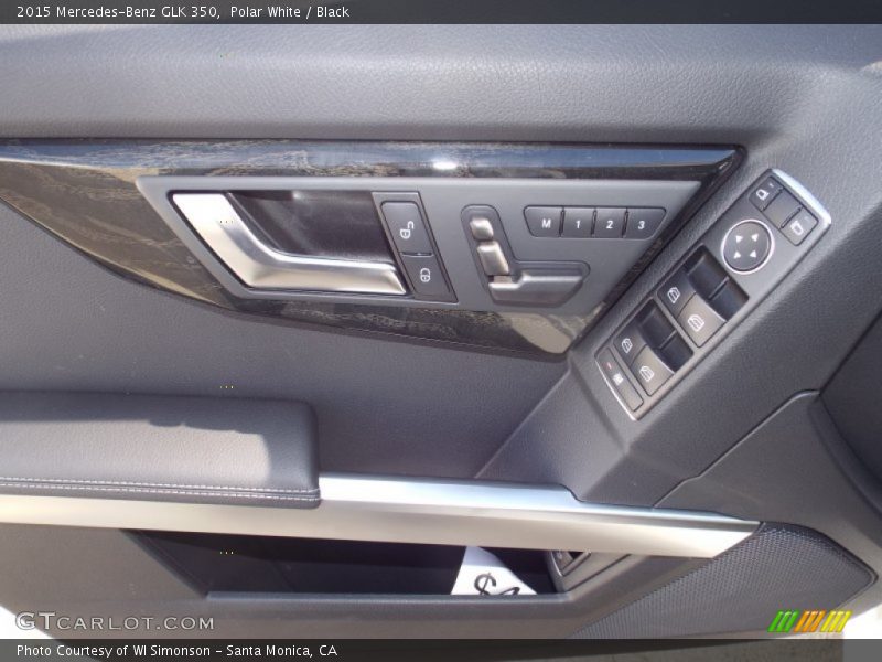 Polar White / Black 2015 Mercedes-Benz GLK 350