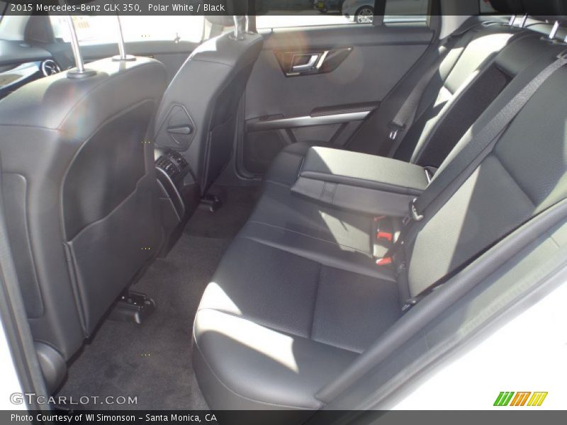 Polar White / Black 2015 Mercedes-Benz GLK 350