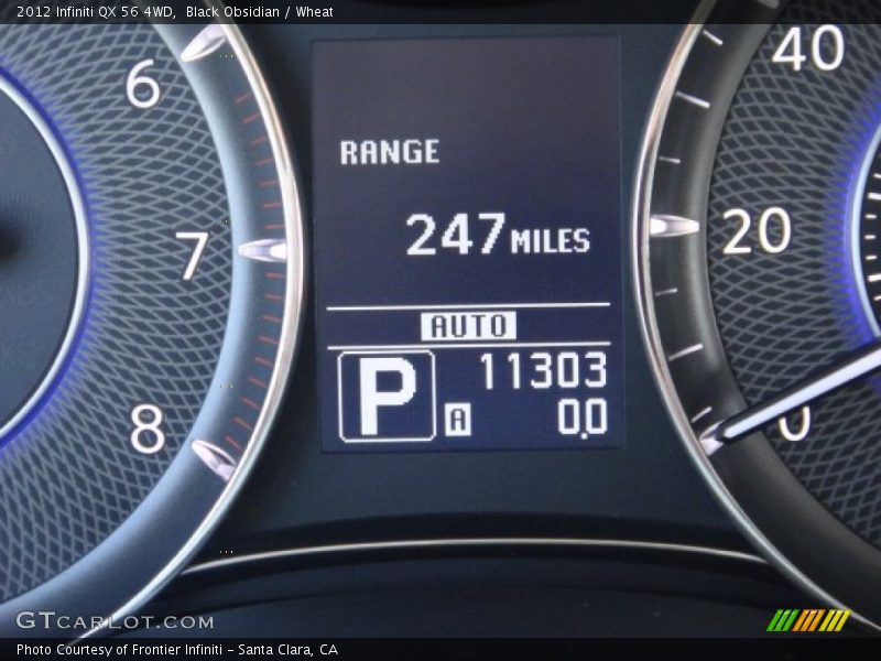 Black Obsidian / Wheat 2012 Infiniti QX 56 4WD
