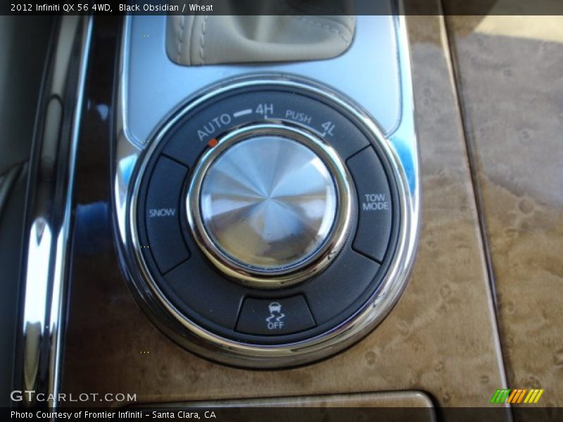 Black Obsidian / Wheat 2012 Infiniti QX 56 4WD