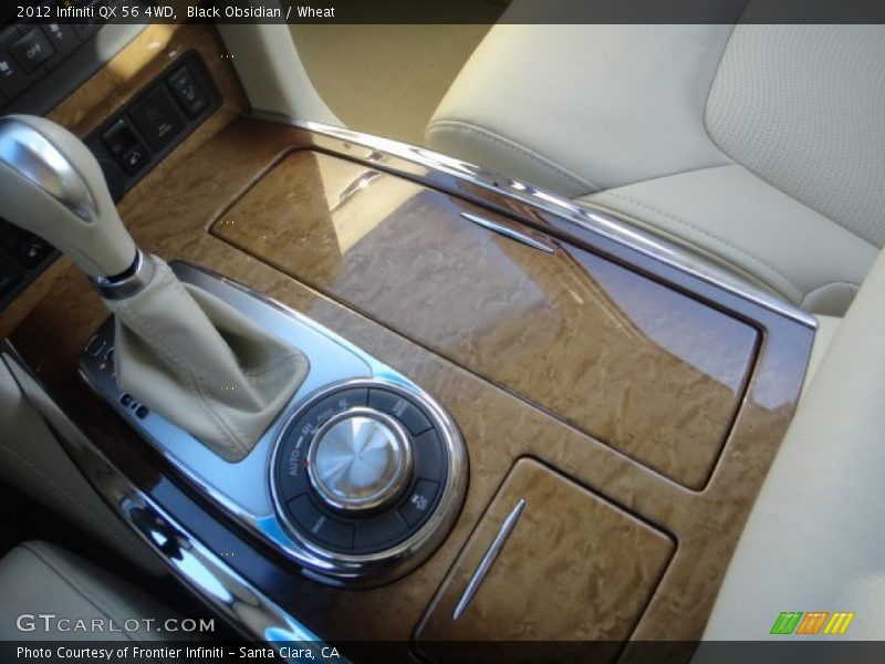 Black Obsidian / Wheat 2012 Infiniti QX 56 4WD