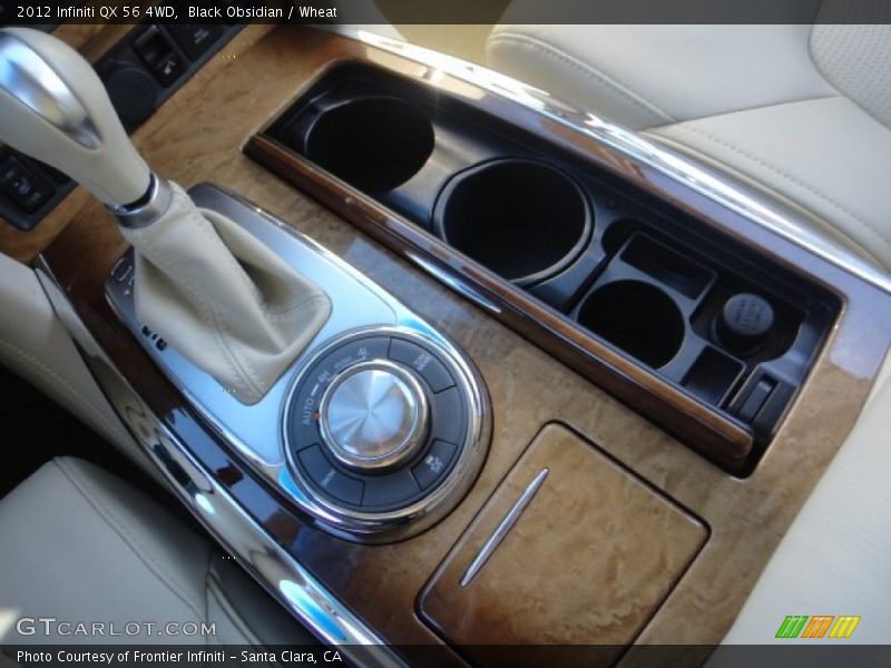 Black Obsidian / Wheat 2012 Infiniti QX 56 4WD