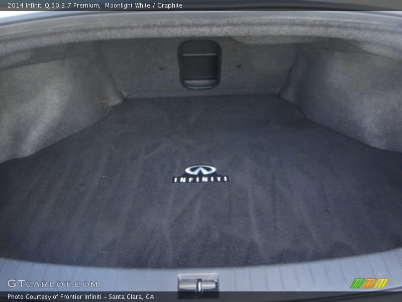 Moonlight White / Graphite 2014 Infiniti Q 50 3.7 Premium
