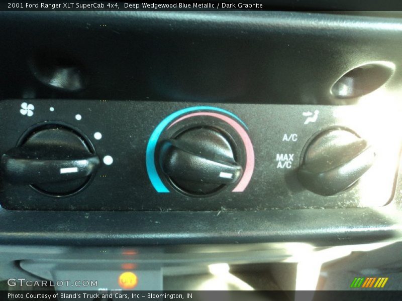 Deep Wedgewood Blue Metallic / Dark Graphite 2001 Ford Ranger XLT SuperCab 4x4
