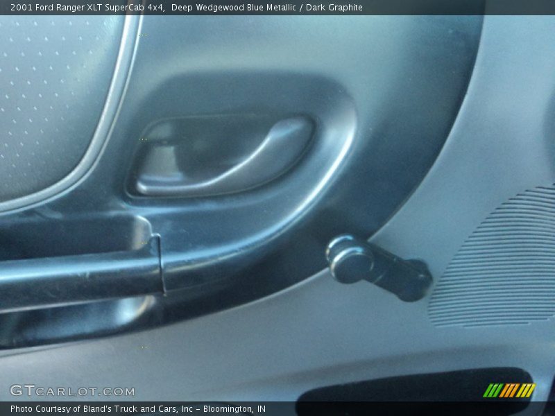 Deep Wedgewood Blue Metallic / Dark Graphite 2001 Ford Ranger XLT SuperCab 4x4