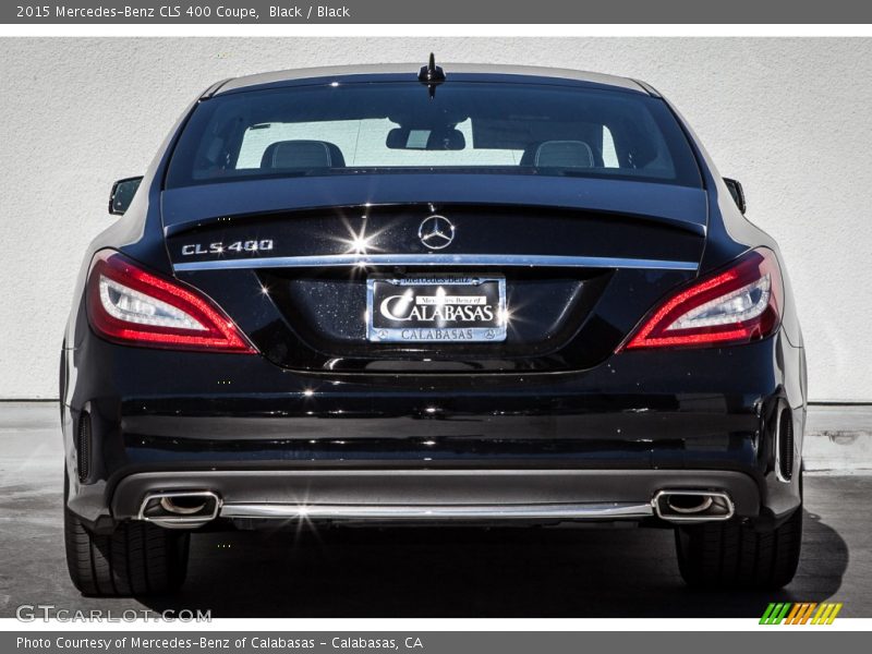 Black / Black 2015 Mercedes-Benz CLS 400 Coupe