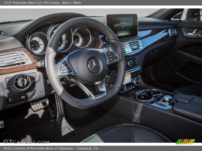 Black / Black 2015 Mercedes-Benz CLS 400 Coupe