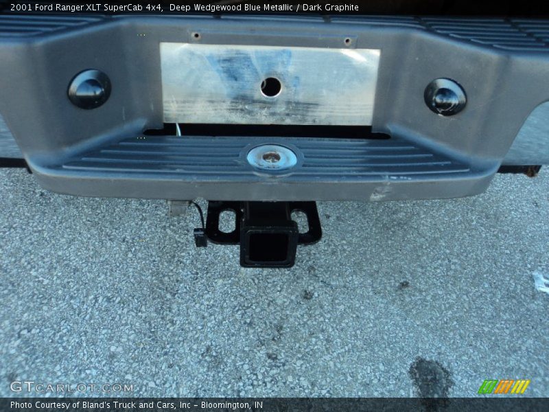 Deep Wedgewood Blue Metallic / Dark Graphite 2001 Ford Ranger XLT SuperCab 4x4