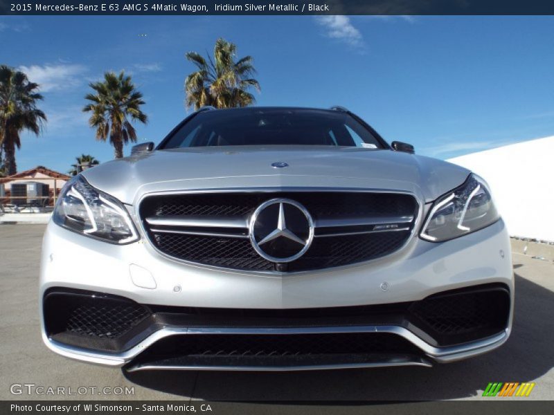 Iridium Silver Metallic / Black 2015 Mercedes-Benz E 63 AMG S 4Matic Wagon