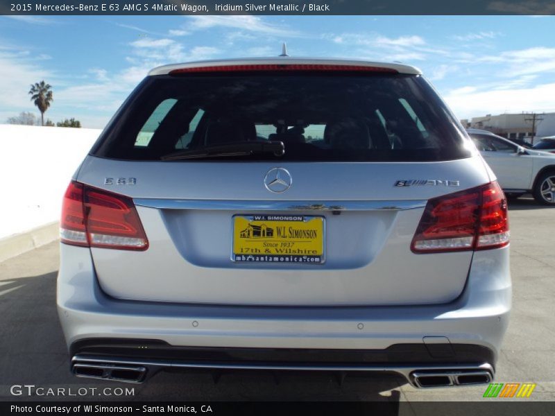 Iridium Silver Metallic / Black 2015 Mercedes-Benz E 63 AMG S 4Matic Wagon