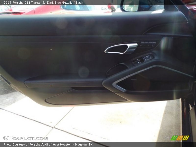 Dark Blue Metallic / Black 2015 Porsche 911 Targa 4S