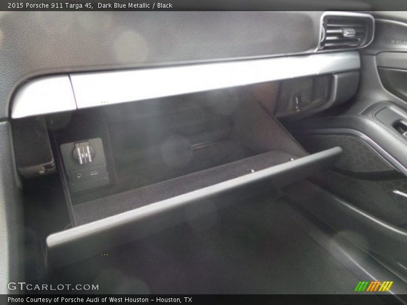 Dark Blue Metallic / Black 2015 Porsche 911 Targa 4S