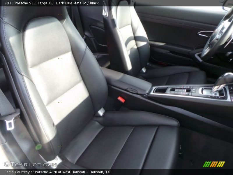 Dark Blue Metallic / Black 2015 Porsche 911 Targa 4S