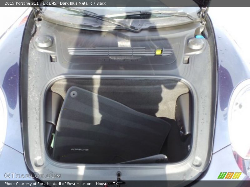 Dark Blue Metallic / Black 2015 Porsche 911 Targa 4S
