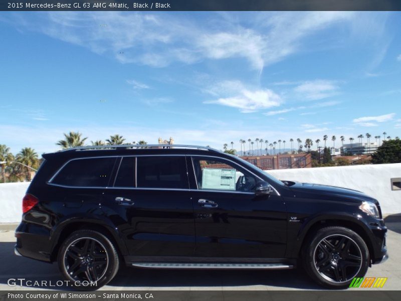 Black / Black 2015 Mercedes-Benz GL 63 AMG 4Matic