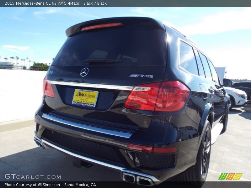 Black / Black 2015 Mercedes-Benz GL 63 AMG 4Matic