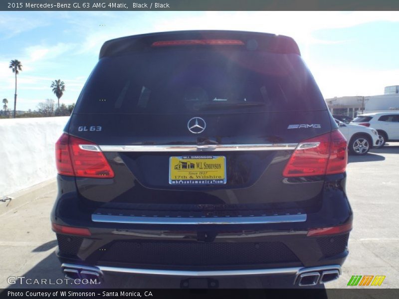 Black / Black 2015 Mercedes-Benz GL 63 AMG 4Matic