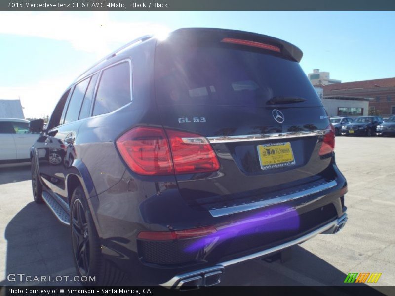 Black / Black 2015 Mercedes-Benz GL 63 AMG 4Matic