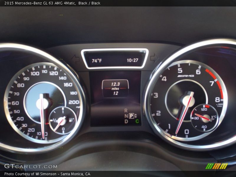 Black / Black 2015 Mercedes-Benz GL 63 AMG 4Matic