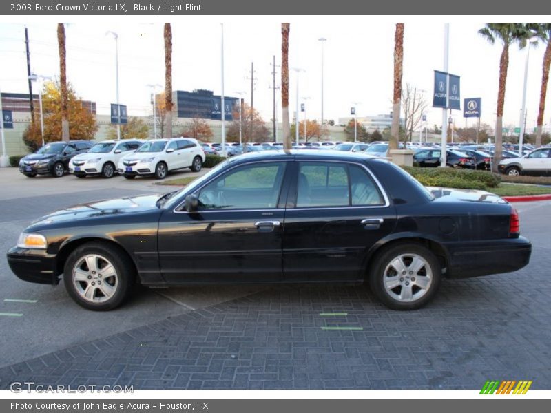 Black / Light Flint 2003 Ford Crown Victoria LX