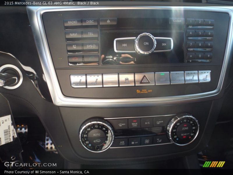 Black / Black 2015 Mercedes-Benz GL 63 AMG 4Matic