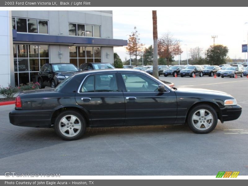 Black / Light Flint 2003 Ford Crown Victoria LX