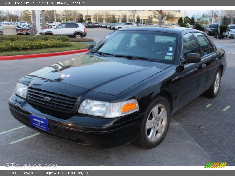 Black / Light Flint 2003 Ford Crown Victoria LX