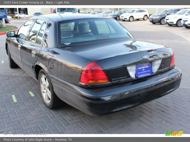 Black / Light Flint 2003 Ford Crown Victoria LX