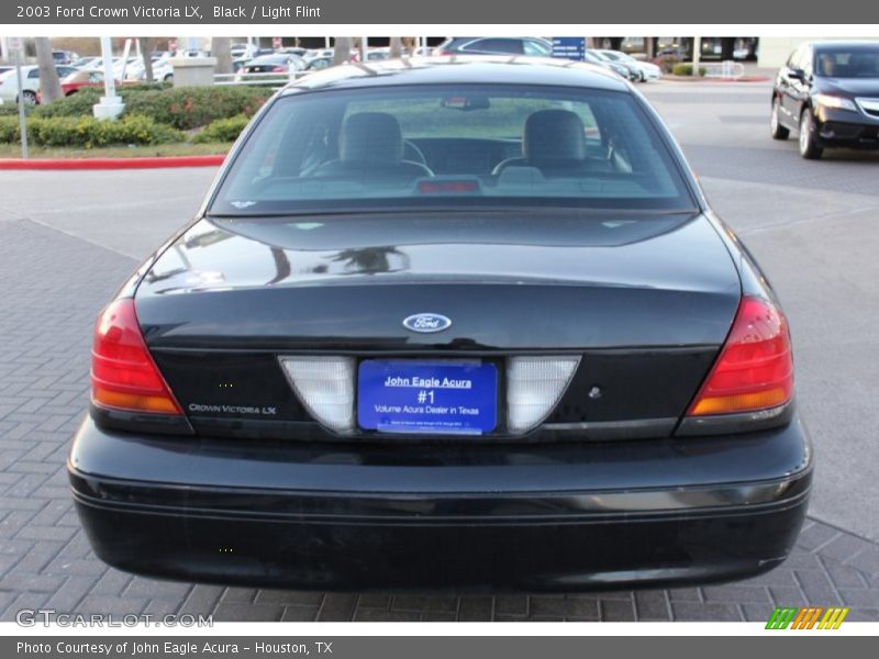 Black / Light Flint 2003 Ford Crown Victoria LX