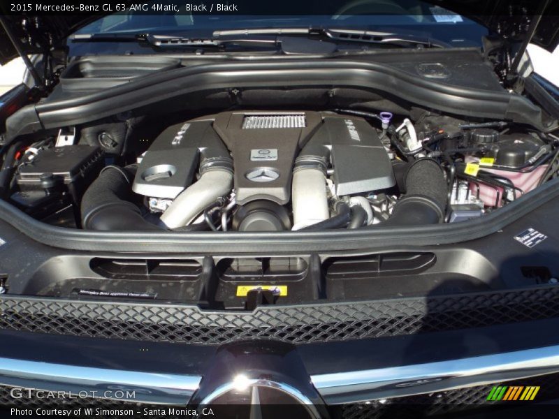 Black / Black 2015 Mercedes-Benz GL 63 AMG 4Matic