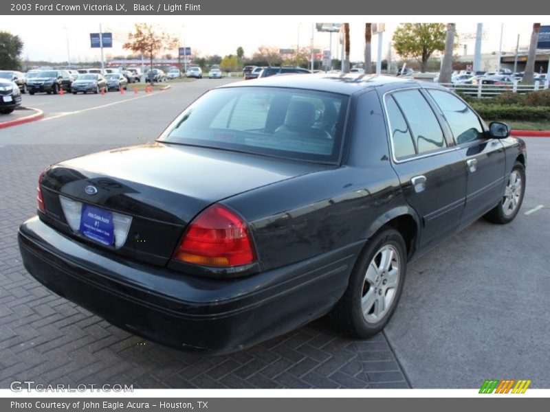 Black / Light Flint 2003 Ford Crown Victoria LX