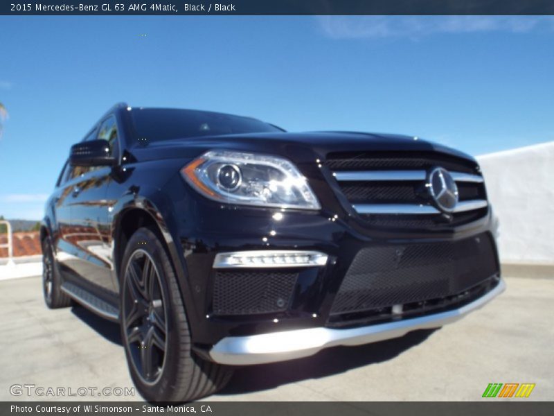 Black / Black 2015 Mercedes-Benz GL 63 AMG 4Matic