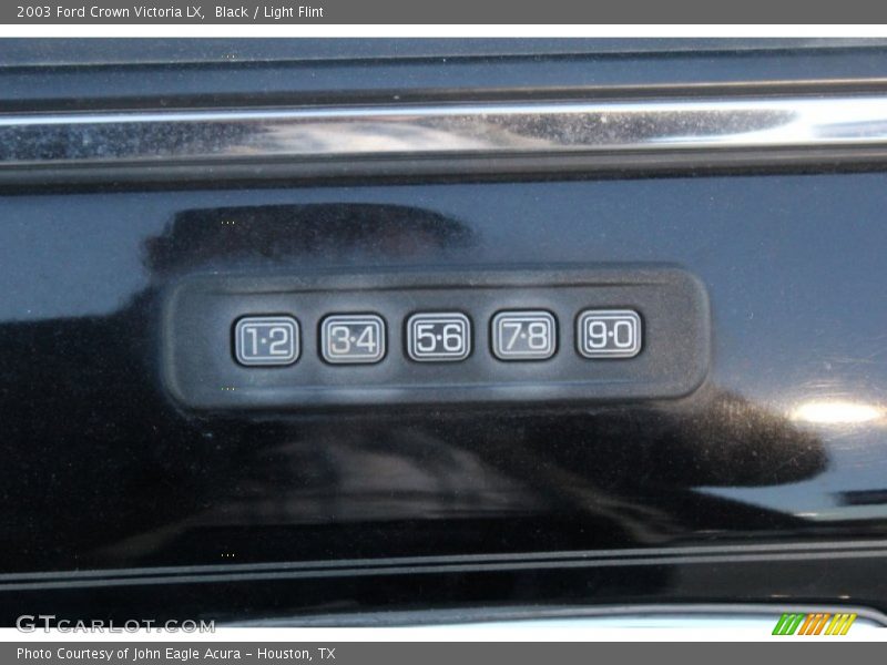 Black / Light Flint 2003 Ford Crown Victoria LX