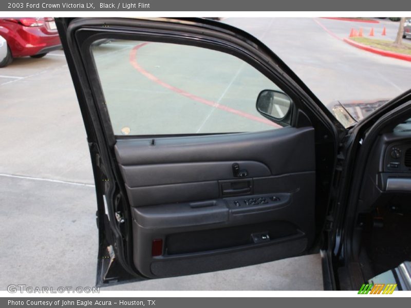 Black / Light Flint 2003 Ford Crown Victoria LX