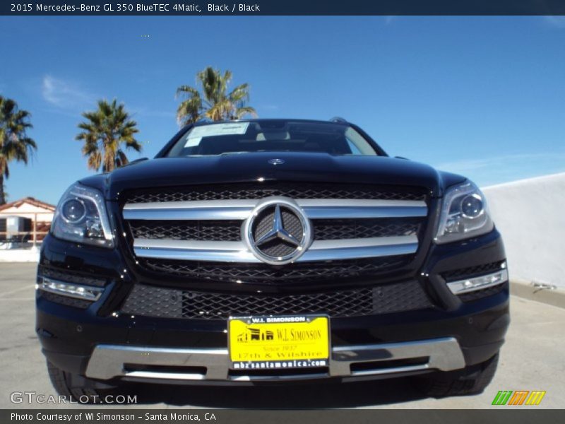 Black / Black 2015 Mercedes-Benz GL 350 BlueTEC 4Matic