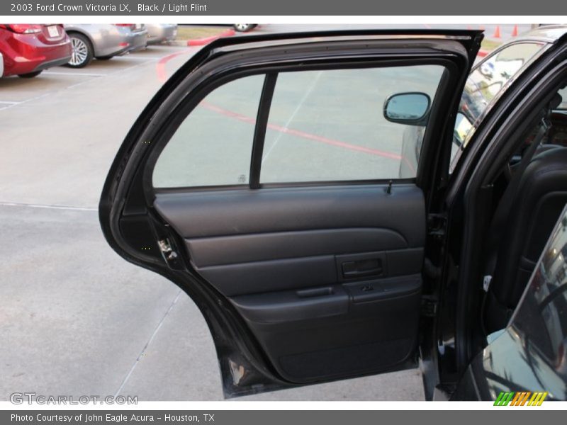 Black / Light Flint 2003 Ford Crown Victoria LX