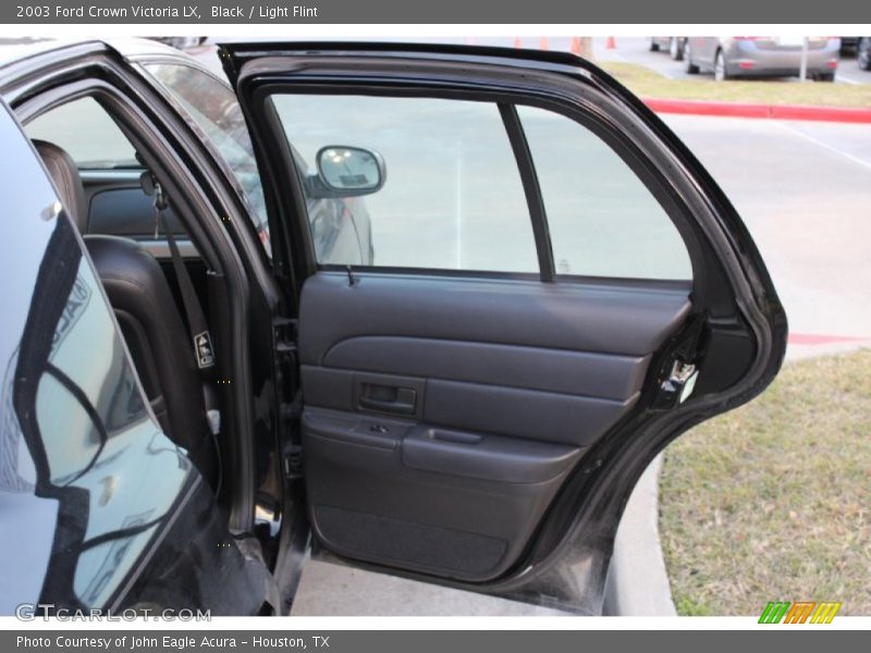 Black / Light Flint 2003 Ford Crown Victoria LX