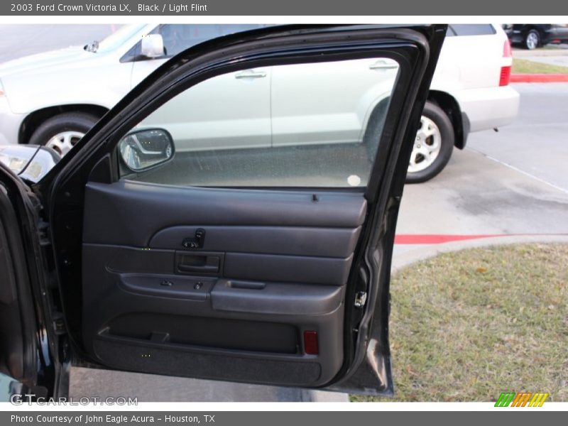 Black / Light Flint 2003 Ford Crown Victoria LX
