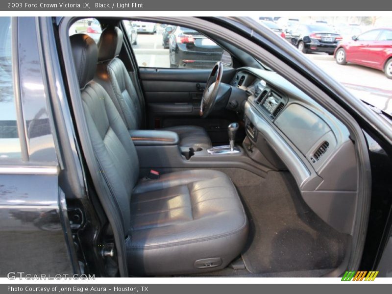 Black / Light Flint 2003 Ford Crown Victoria LX