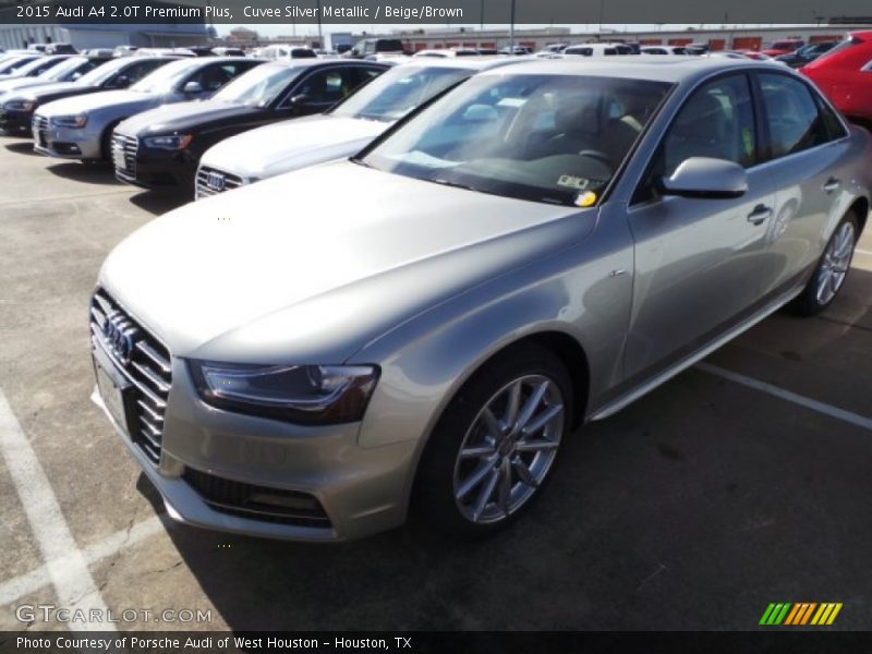 Cuvee Silver Metallic / Beige/Brown 2015 Audi A4 2.0T Premium Plus