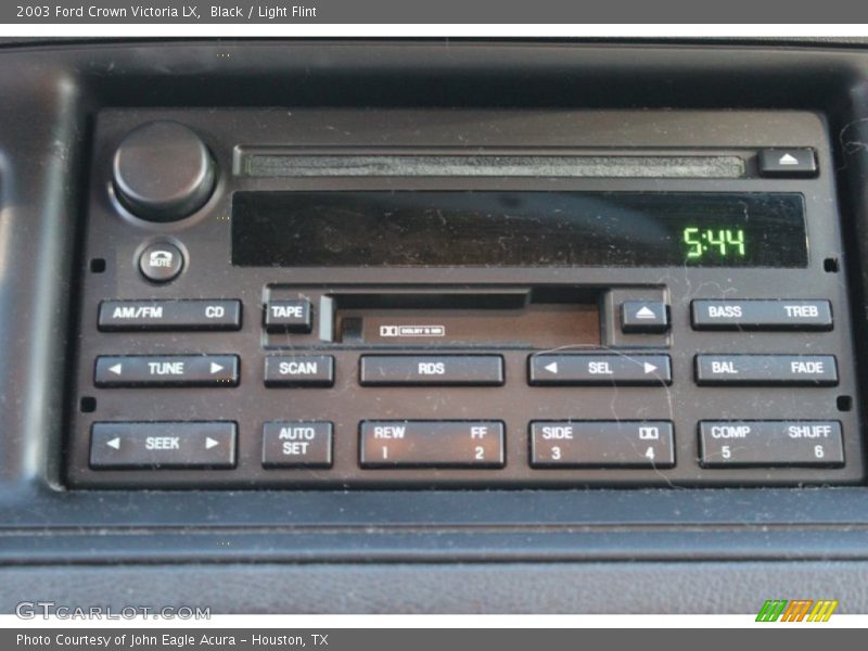 Black / Light Flint 2003 Ford Crown Victoria LX