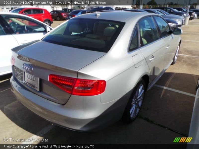 Cuvee Silver Metallic / Beige/Brown 2015 Audi A4 2.0T Premium Plus